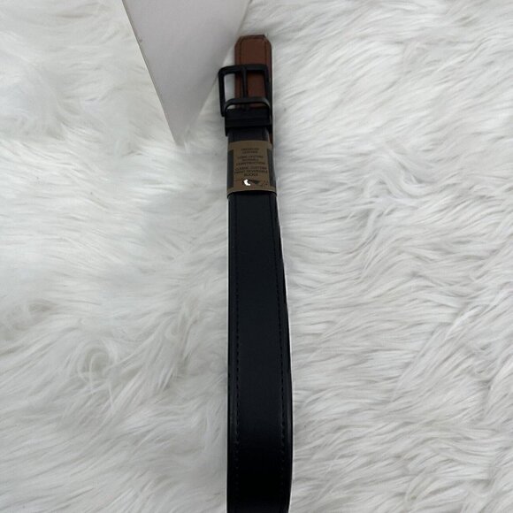 NEW Class Club Brown/Black Boy's Reversible Bonded Premium Leather Belt 22/24 - Picture 1 of 9